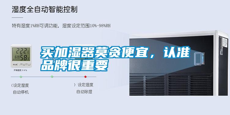 買加濕器莫貪便宜，認準品牌很重要