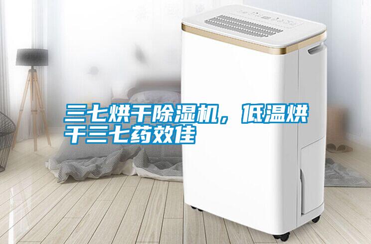 三七烘干除濕機，低溫烘干三七藥效佳