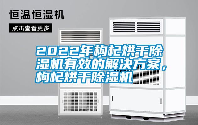 2022年枸杞烘干除濕機(jī)有效的解決方案，枸杞烘干除濕機(jī)