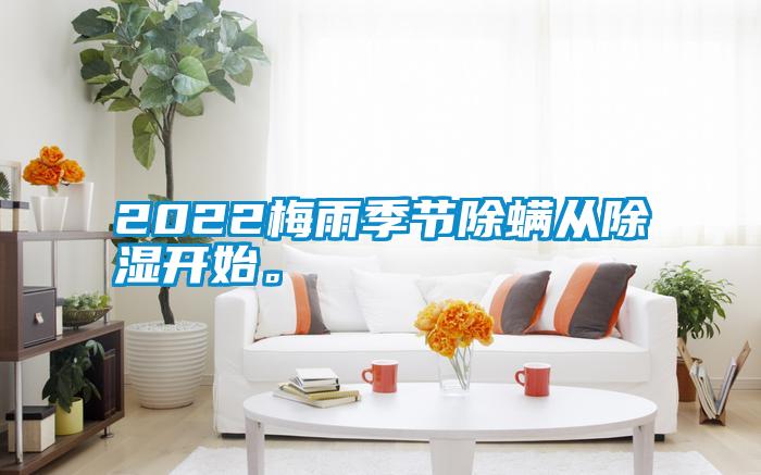 2022梅雨季節(jié)除螨從除濕開始。
