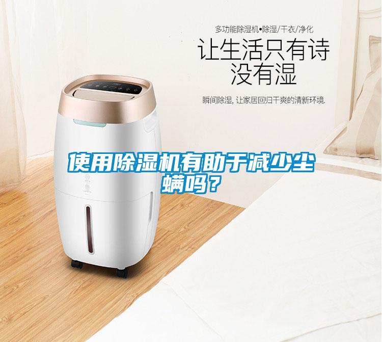 使用除濕機有助于減少塵螨嗎？