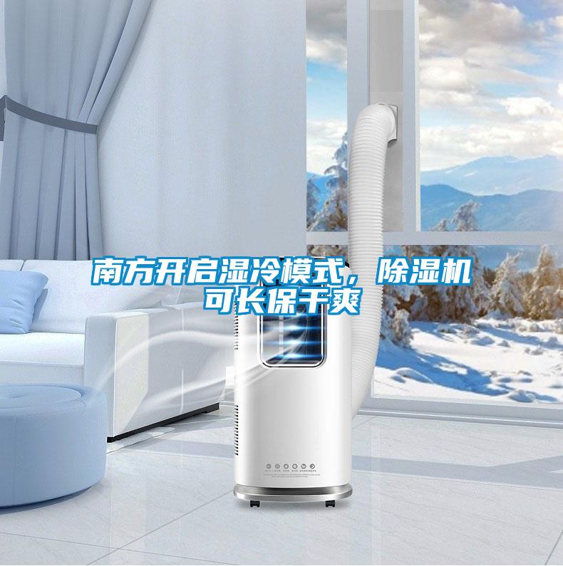 南方開啟濕冷模式，除濕機可長保干爽