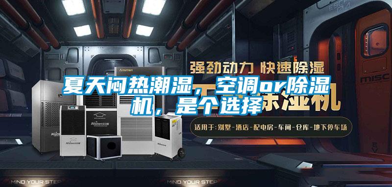 夏天悶熱潮濕，空調(diào)or除濕機(jī)，是個選擇