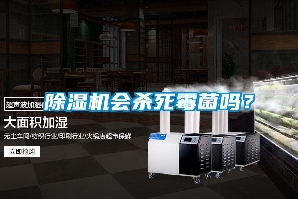 除濕機會殺死霉菌嗎？