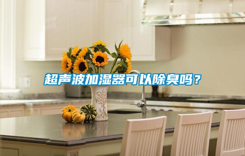 超聲波加濕器可以除臭嗎？