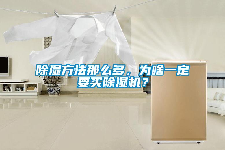 除濕方法那么多，為啥一定要買除濕機(jī)？