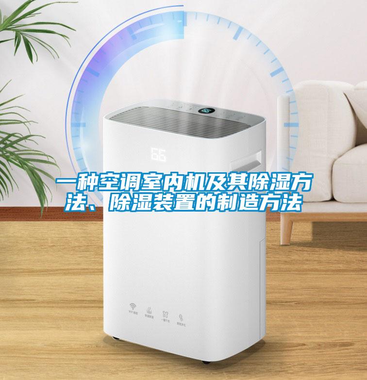 一種空調(diào)室內(nèi)機(jī)及其除濕方法、除濕裝置的制造方法