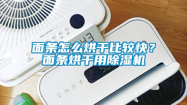 面條怎么烘干比較快？面條烘干用除濕機