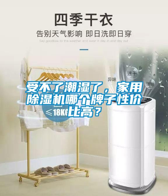 受不了潮濕了，家用除濕機哪個牌子性價比高？