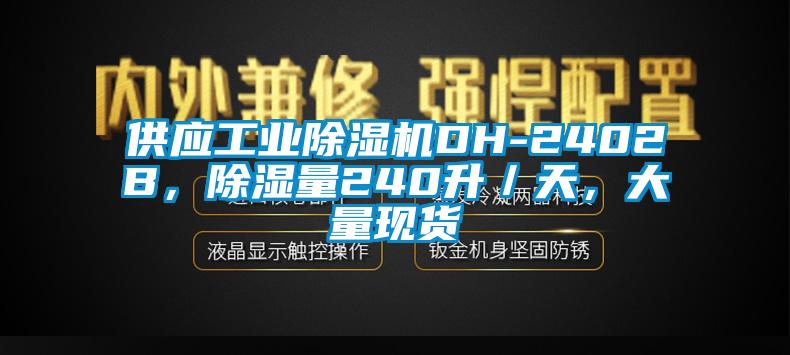 供應(yīng)工業(yè)除濕機DH-2402B，除濕量240升／天，大量現(xiàn)貨