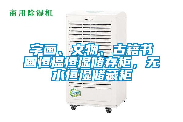 字畫、文物、古籍書畫恒溫恒濕儲存柜，無水恒濕儲藏柜