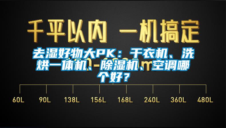 去濕好物大PK：干衣機、洗烘一體機、除濕機、空調(diào)哪個好？