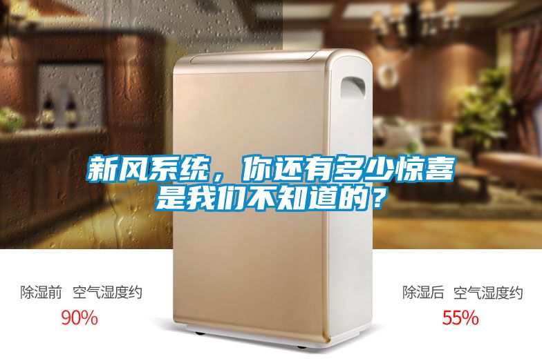 新風(fēng)系統(tǒng)，你還有多少驚喜是我們不知道的？