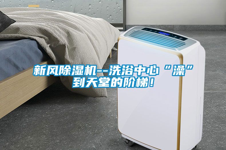 新風(fēng)除濕機--洗浴中心“澡”到天堂的階梯！