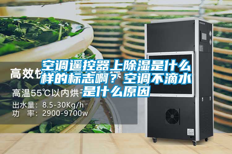 空調(diào)遙控器上除濕是什么樣的標(biāo)志啊？空調(diào)不滴水是什么原因