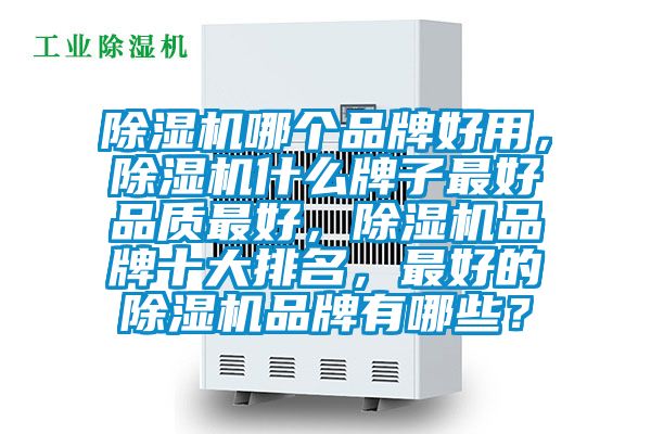 除濕機(jī)哪個(gè)品牌好用，除濕機(jī)什么牌子最好品質(zhì)最好，除濕機(jī)品牌十大排名，最好的除濕機(jī)品牌有哪些？