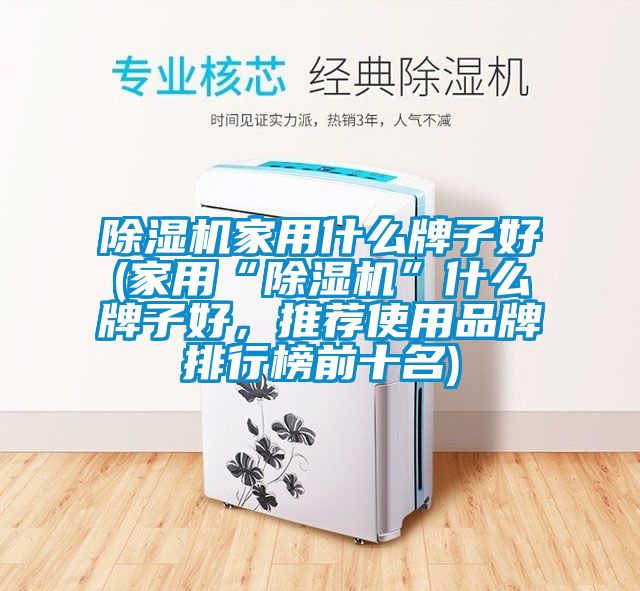 除濕機家用什么牌子好(家用“除濕機”什么牌子好，推薦使用品牌排行榜前十名)