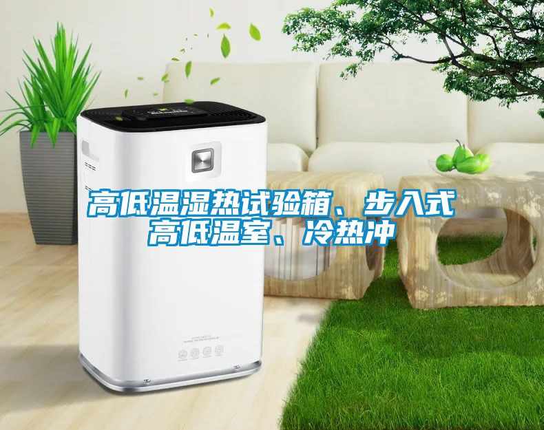 高低溫濕熱試驗箱、步入式高低溫室、冷熱沖